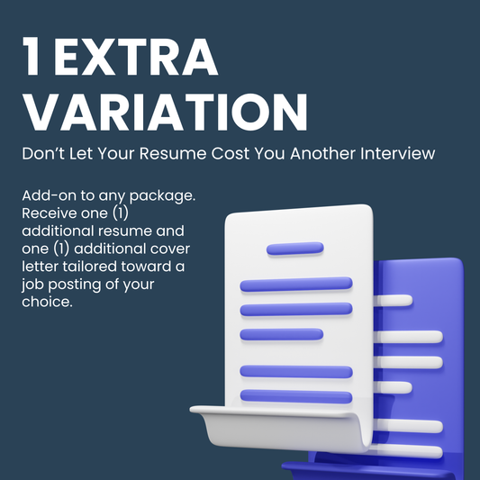 Add On - 1 Extra Variation