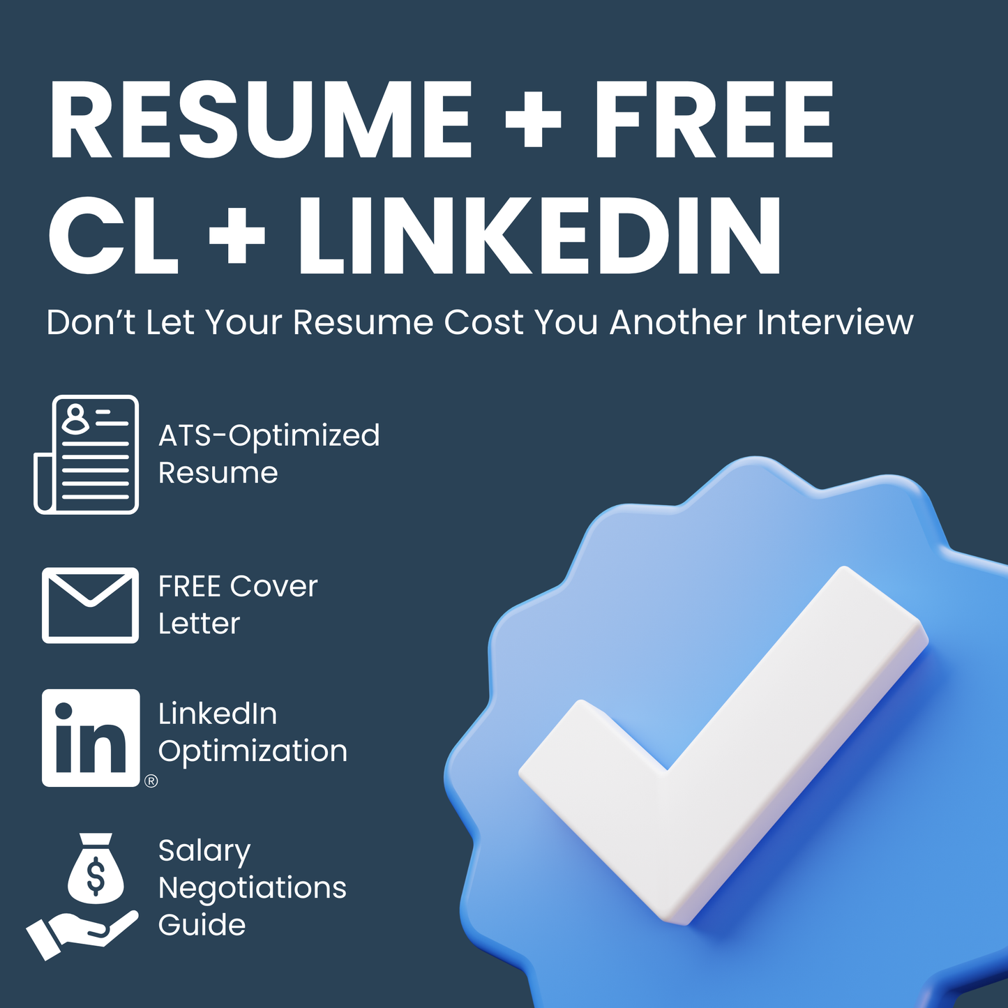 Resume + CL + LinkedIn Optimization