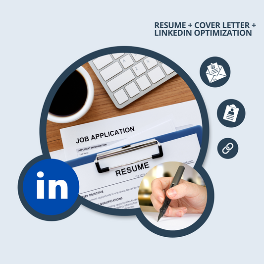 Resume + Cover Letter + LinkedIn Optimization