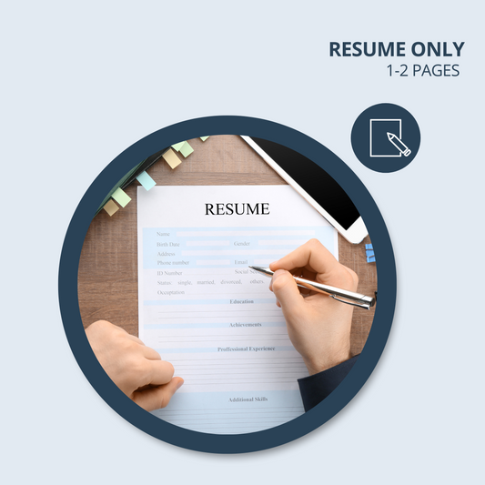 Resume Writing Only